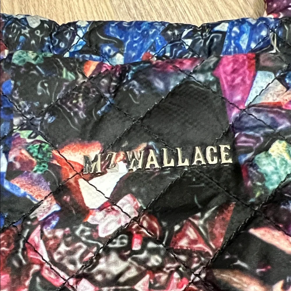 MZ Wallace Quilted Multicolor Patterned Tote Bag